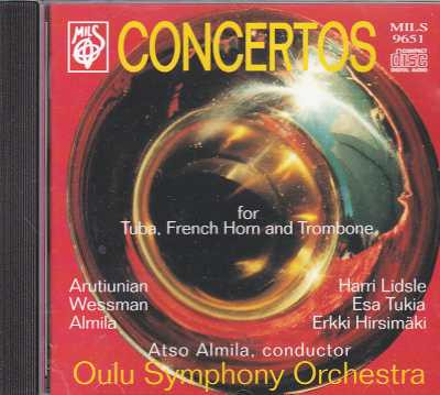 Concertos For Tuba, French Horn And Trombone