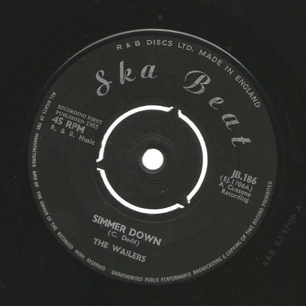 Simmer Down / I Don't Need Your Love