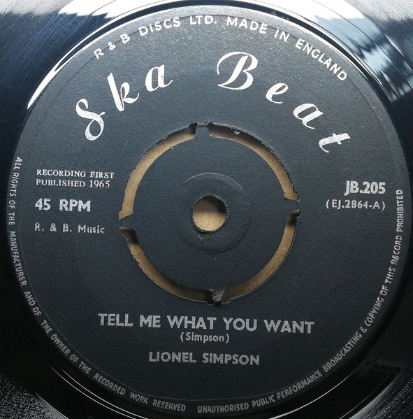 Tell Me What You Want / Love Is A Game