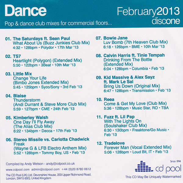 Dance February 2013