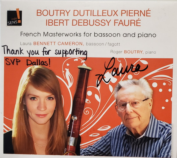 Boutry Dutilleux Pierné Ibert Debussy Fauré