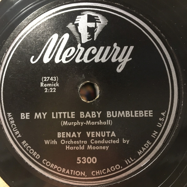 Be My Little Baby Bumblebee / He's A Devil