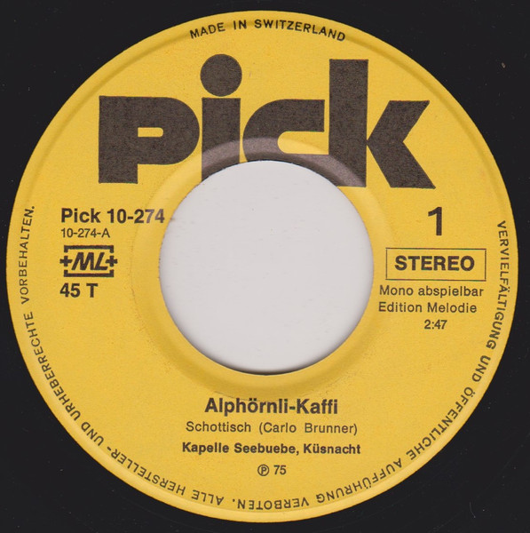 Alphörnli-Kaffi