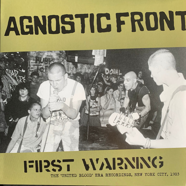 First Warning (The 'United Blood' Era Recordings, New York City, 1983)