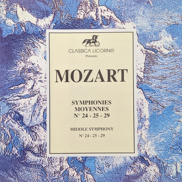 Symphonies Moyennes - No. 24 - 25 -29