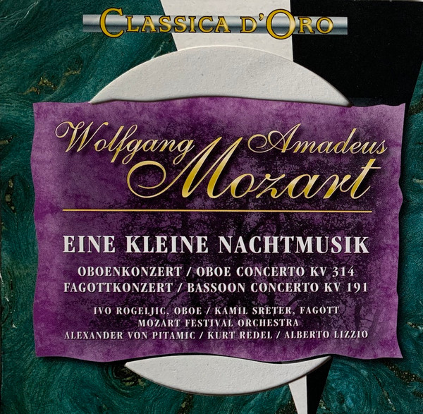 Eine Kleine Nachtmusik / Oboenkonzert = Oboe Concerto KV 314 / Fagottkonzert = Bassoon Concerto KV 191