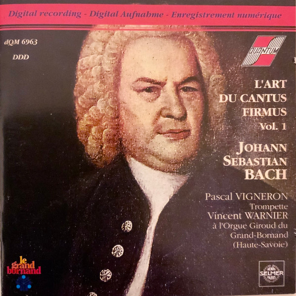 L’Art Du Cantus Firmus Vol. 1