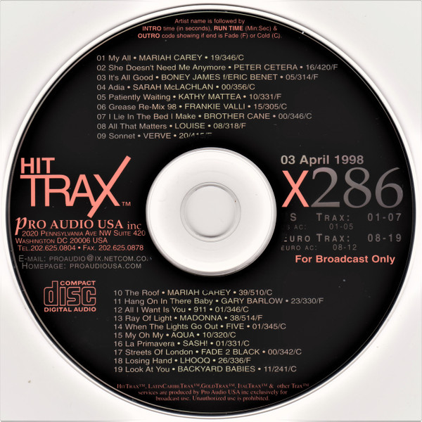 Hit Trax X286