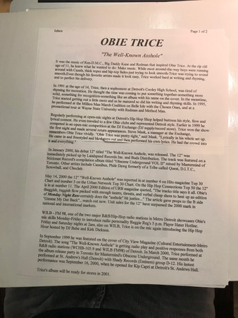 Mr. Trice / Respect