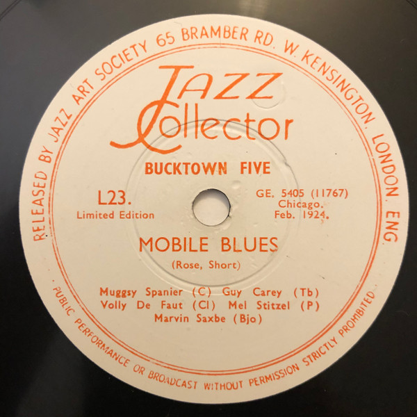 Mobile Blues / Steady Roll Blues