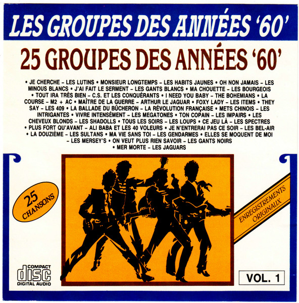 25 Groupes Des Années 60 Vol. 1