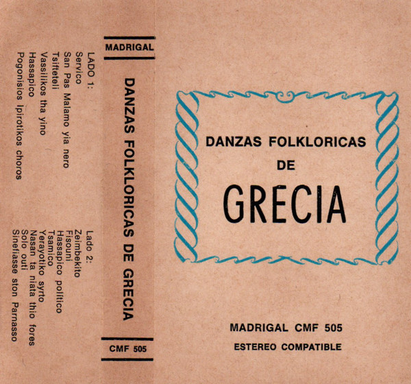 Danzas Folkloricas De Grecia = Greek Folk Dances