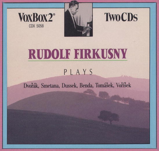 Plays Dvorak, Smetana, Dussek, Benda, Tomasek, Vorisek