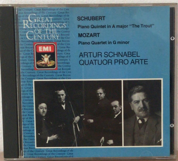 Piano Quintet In A Major (The Trout) / Piano Quartet In G Minor