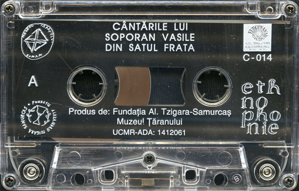 Cântările Lui Soporan Vasile Din Satul Frata
