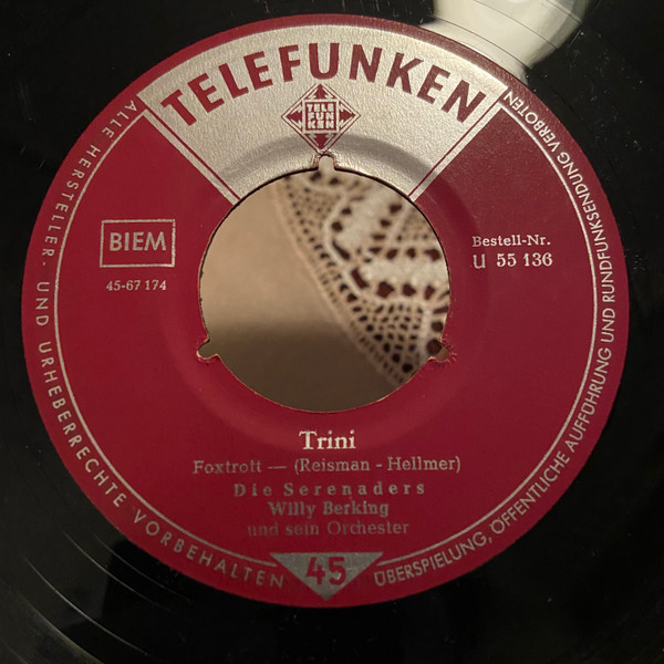 Trini / Komm Doch Mit Nach Peru