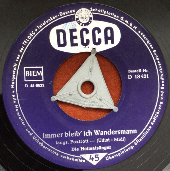Immer Bleib‘ Ich Wandersmann