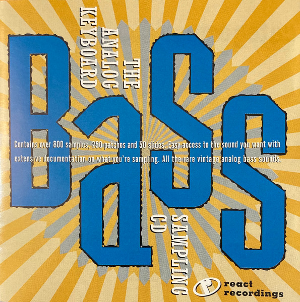 The Analog Keyboard Bass Sampling CD