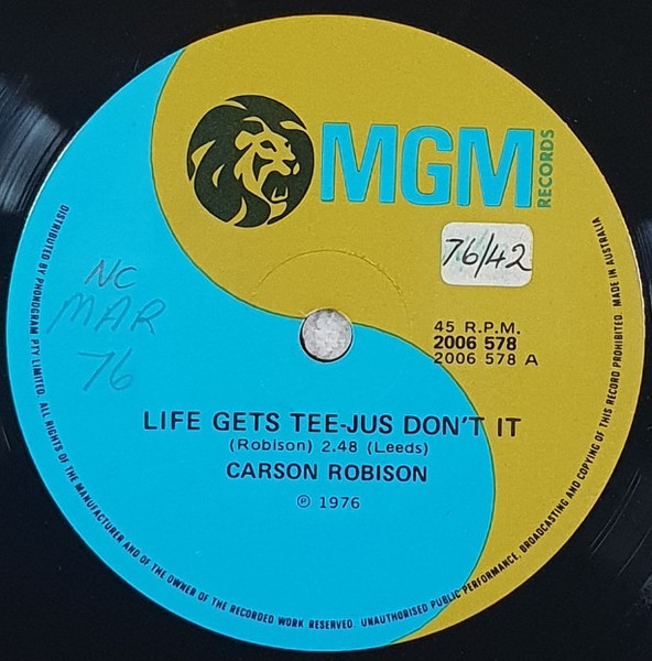 Life Gets Tee-Jus Don't It / Hootenanny Hoot