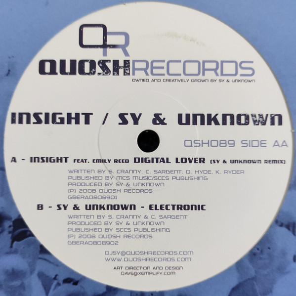 Digital Lover (Sy & Unknown Remix) / Electronic