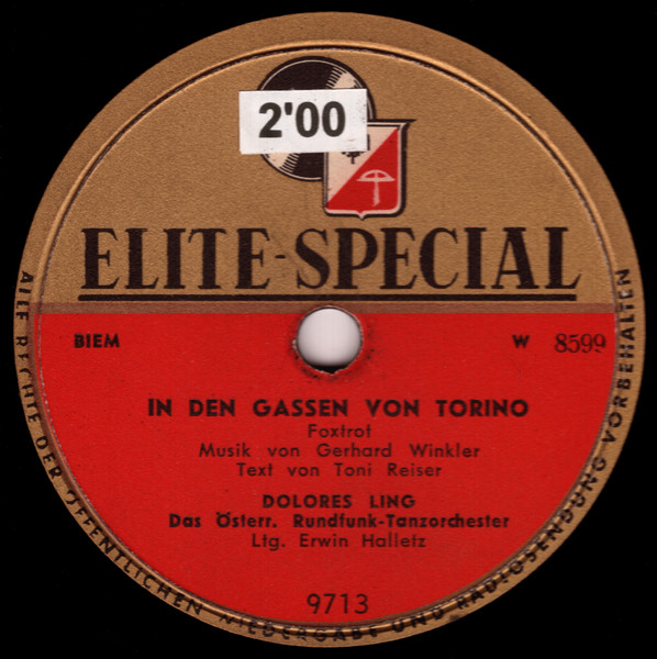 In Den Gassen Von Torino / Der Bum Beim Rum