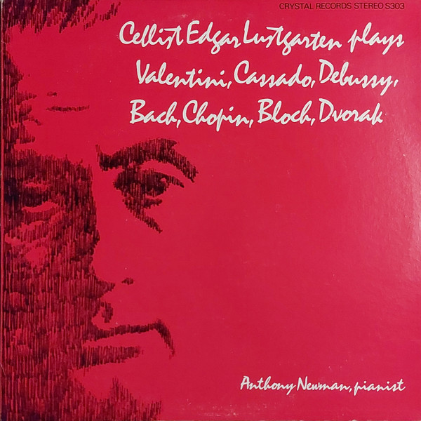 Cellist Edgar Lustgarten Plays