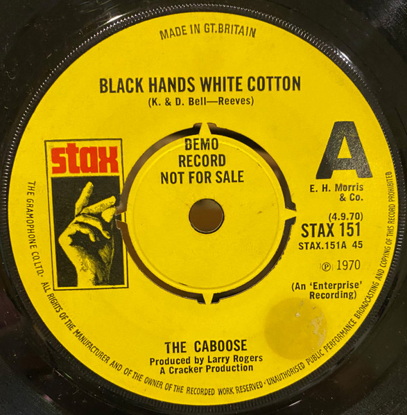 Black Hands, White Cotton / In My Hour Of Need