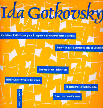 Variations Pathétiques Pour Saxophone Alto Et Orchestre À Cordes / Concerto Pour Saxophone Alto Et Orchestre