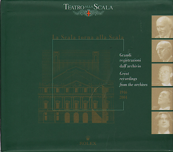Grandi Registrazioni Dall'Archivio = Great Recordings From The Archives 1946 2004