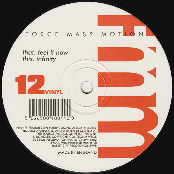 Feel It Now / Infinity