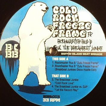 Cold Rock Freeze Frame EP
