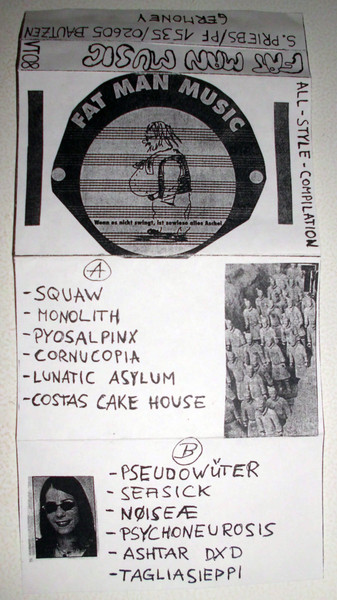 Fat Man Music Compilation Tape