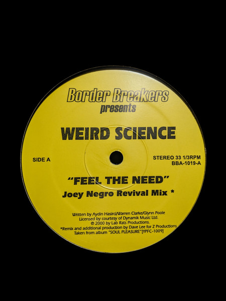 Feel The Need