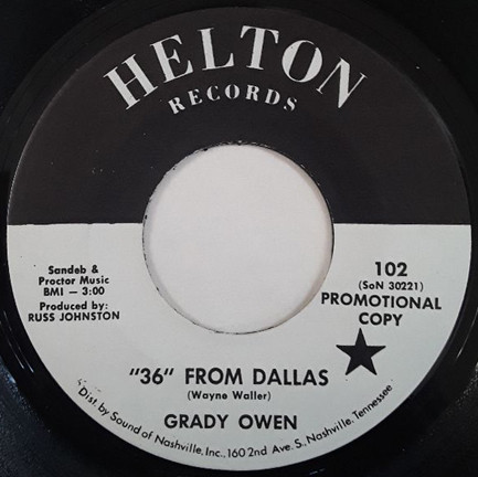 36 From Dallas / Vietnam Blues 