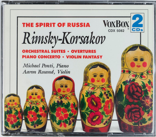 The Spirit Of Russia (Orchestral Suites / Overtures / Piano Concerto / Violin Fantasy)