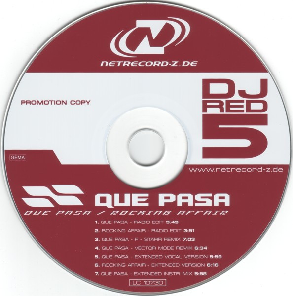 Que Pasa / Rocking Affair