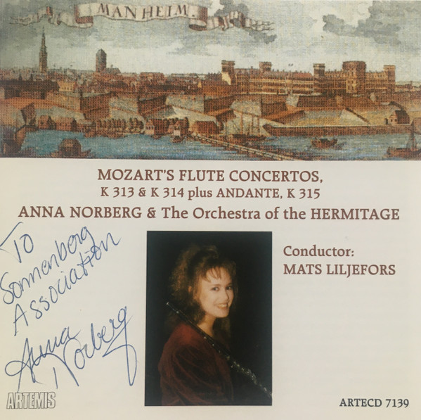 Mozart's Flute Concertos, K 313 & K 314 Plus Andante, K 315