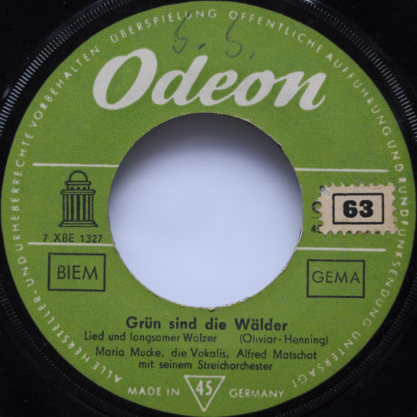 Grün Sind Die Wälder / Liebe Und Leid