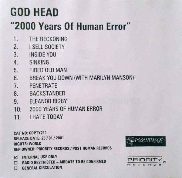 2000 Years Of Human Error
