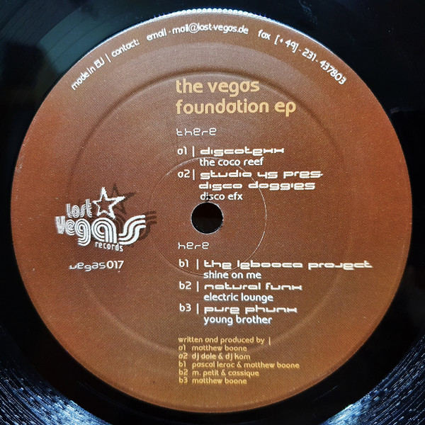 The Vegas Foundation EP