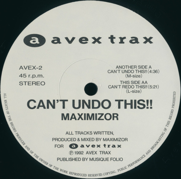 Can't Undo This!!
