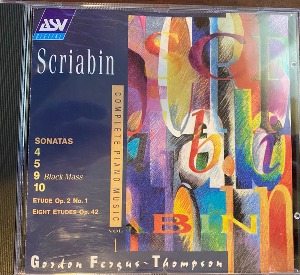 Sonatas 4/ 5/ 9 Black Mass/ 10/ Etudes Op.2 No.1/ Etudes Op. 42