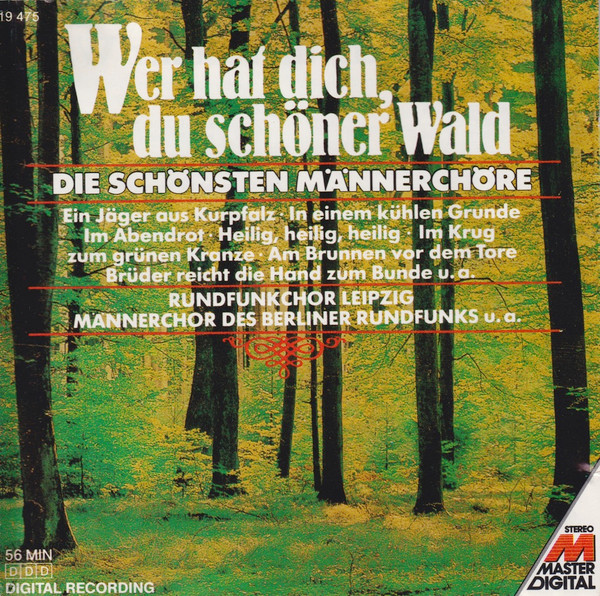 Wer Hat Dich, Du Schöner Wald