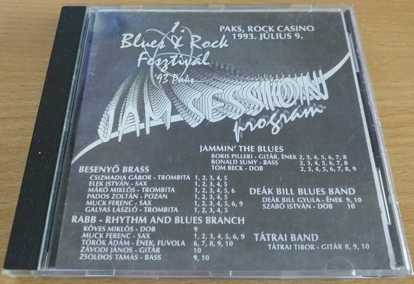 1. Blues & Rock Festival '93 Paks - Jam Session Program