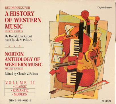 Recordings For A History Of Western Music Fourth Edition And Norton Anthology Of Western Music Second Edition Volume II