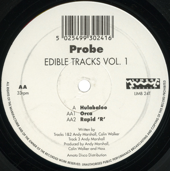 Edible Tracks Vol. 1