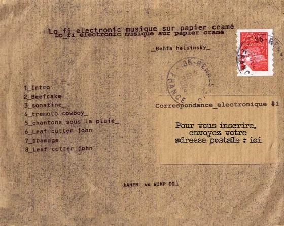 Correspondance_Electronique #1