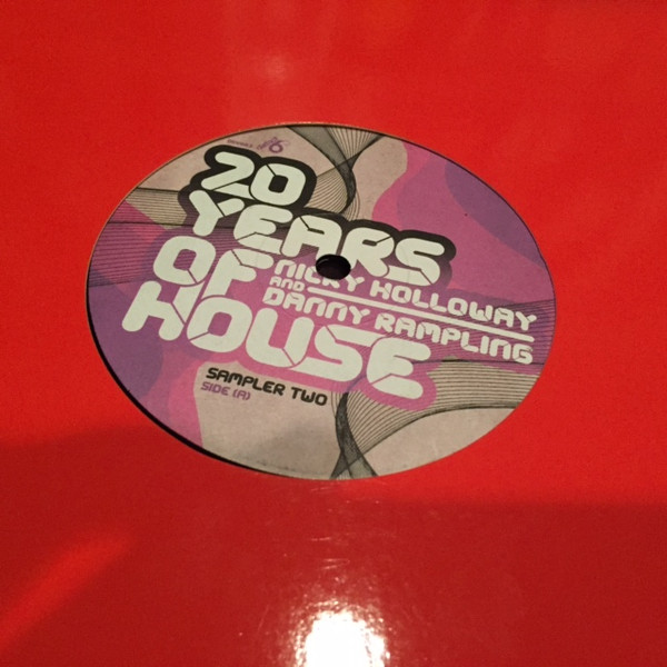 20 Years Of House - Nicky Holloway And Danny Rampling - Sampler 2