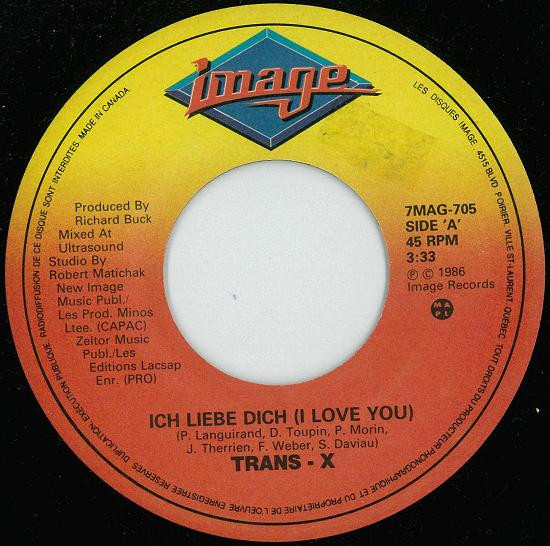Ich Liebe Dich (I Love You) / Something's In The Air