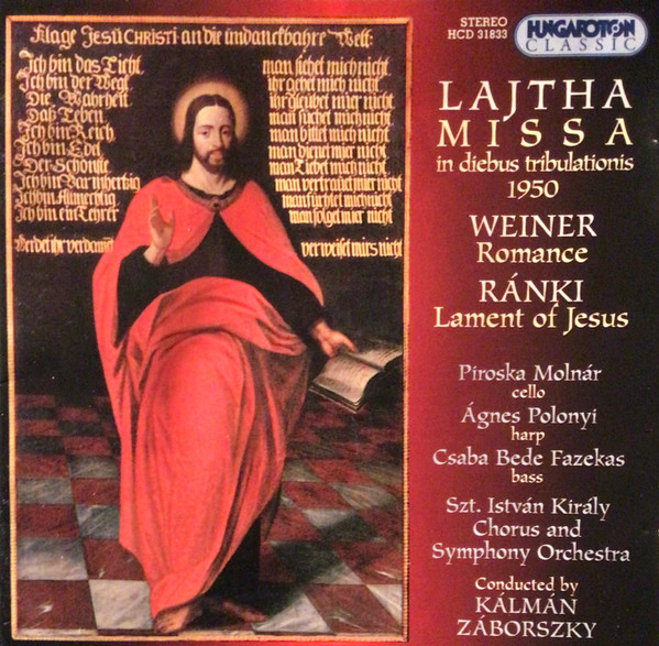 Missa In Diebus Tribulationis - Romance - Lament Of Jesus